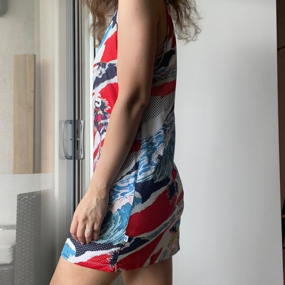 Adidas Graphic Patterned Sporty Dress - Picture 2 of 3